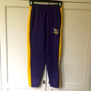Boys Minnesota Vikings Sweat Pants - Size S/8
